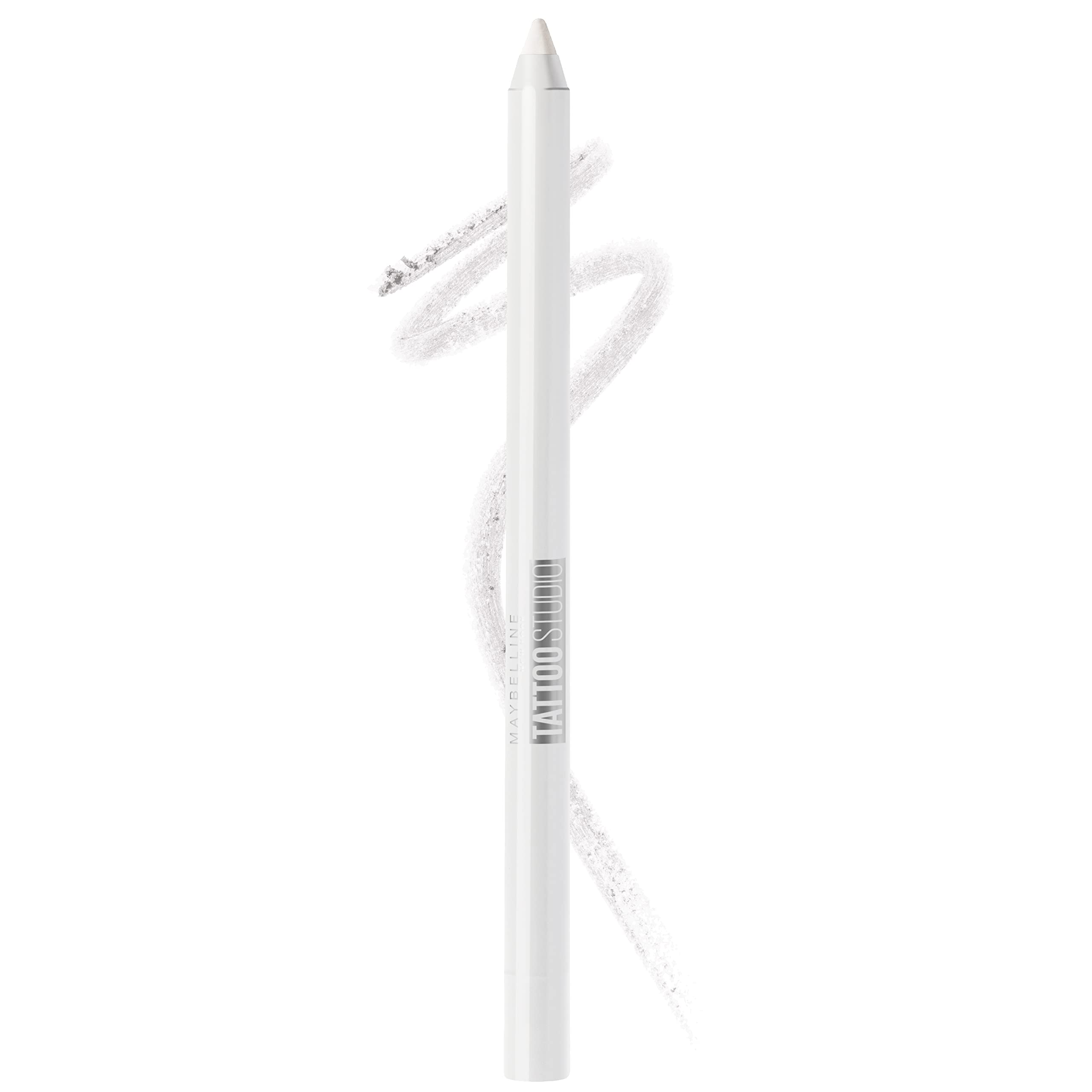 Maybelline Tattoostudio Long-Lasting Sharpenable Eyeliner Pencil, Glide On Smooth Gel Pigments With 36 Hour Wear, Waterproof, Po