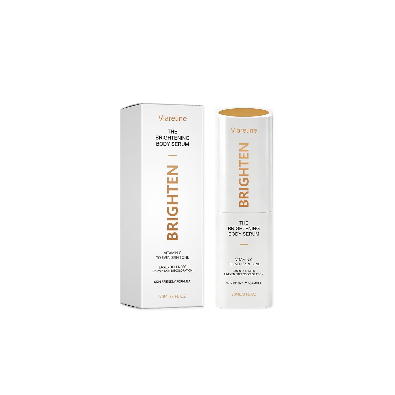 Viareline The Brightening Body Serum with Vitamin C, 90 ml