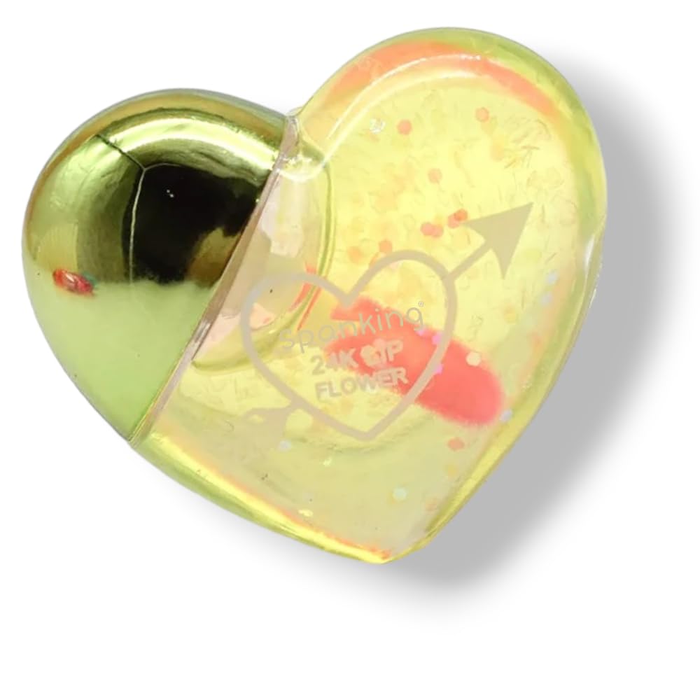 Spanking Moisturizing And Hydrating Lip Gloss Tint For Dry And Chapped Lips In Cute HeartShaped Packaging  Multicolour