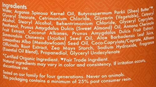 Shea Moisture Argan Oil & Almond Milk Smooth & Tame Conditioner for Unisex, 13 Ounce