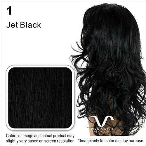 Vivica A. Fox OLIVIA-V New Futura Fiber, Deep Lace Front Wig in Color 1