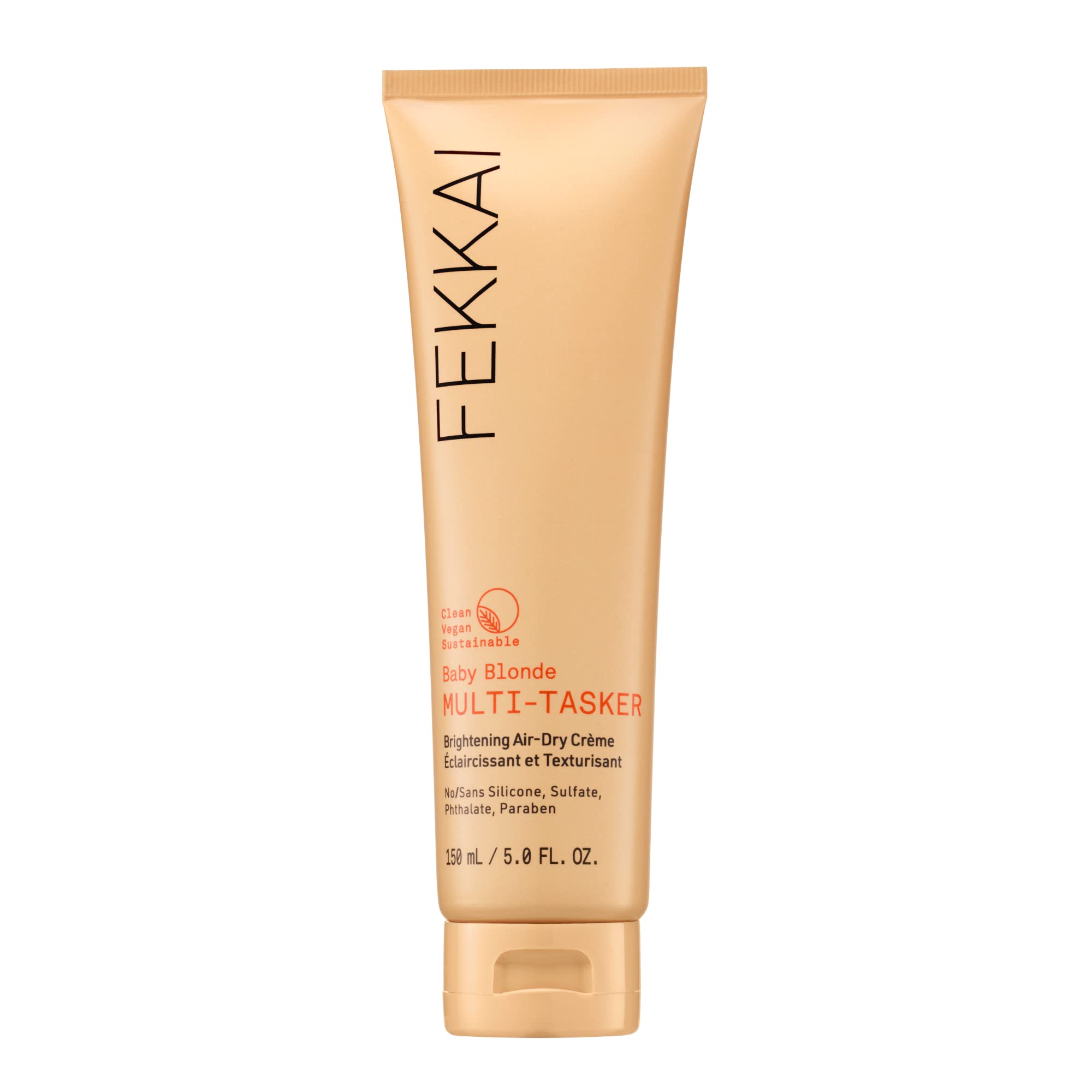 Fekkai Baby Blonde Multi-Tasker Brightening Air-Dry Creme - 5 oz - Brightens & Moisturizes Hair - Salon Grade, EWG Compliant, Ve