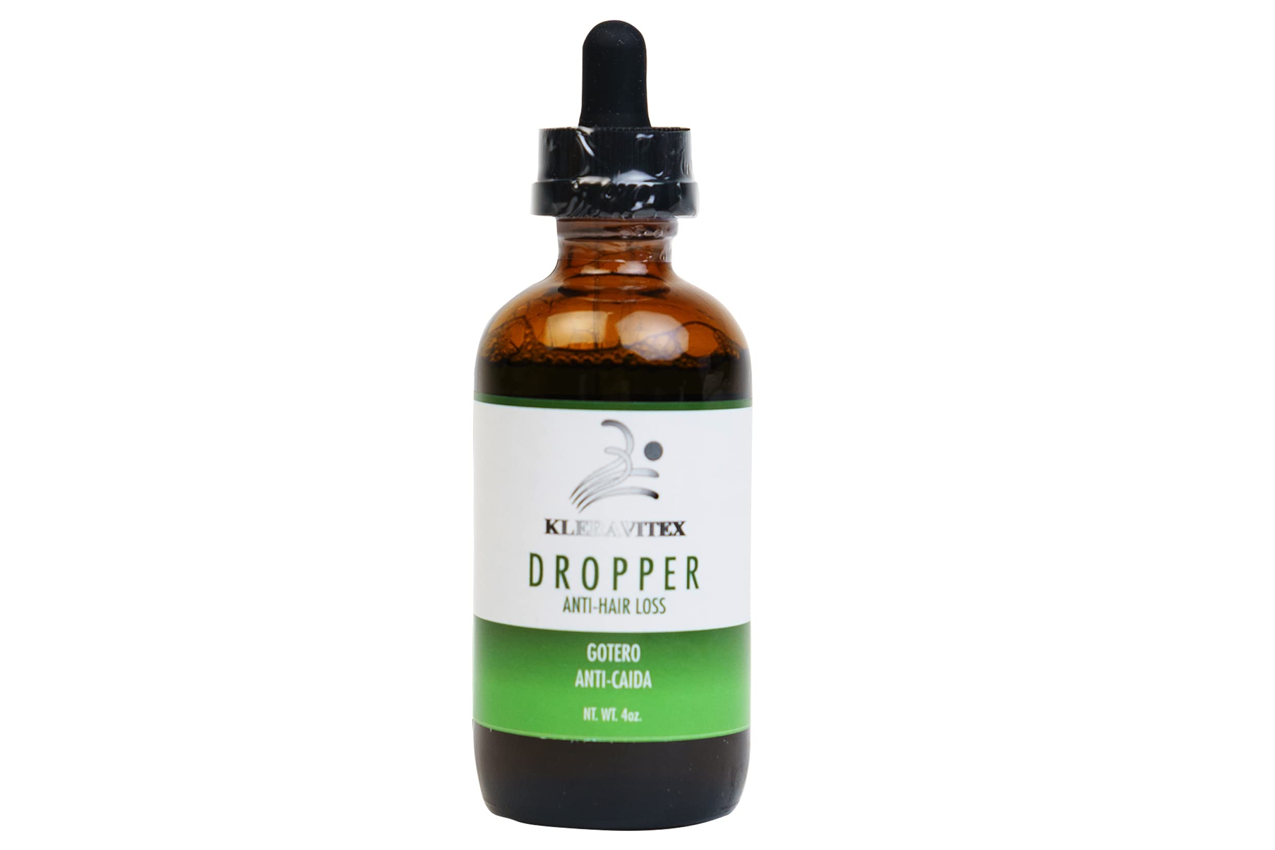 Kleravitex Anti-Hair Loss Dropper - Natural Hair Growth Serum For Thinning Hair, Baldness & Dandruff - Nourishing Hair Scalp Tre