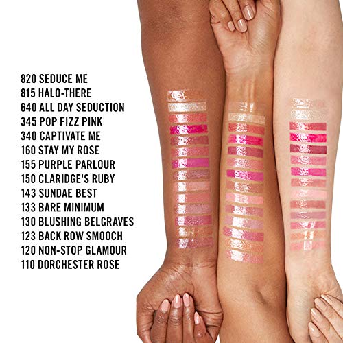 Rimmel Stay Glossy 6Hr Lip Gloss, Sundae Best, 0.18 Fl Oz (Pack Of 2)