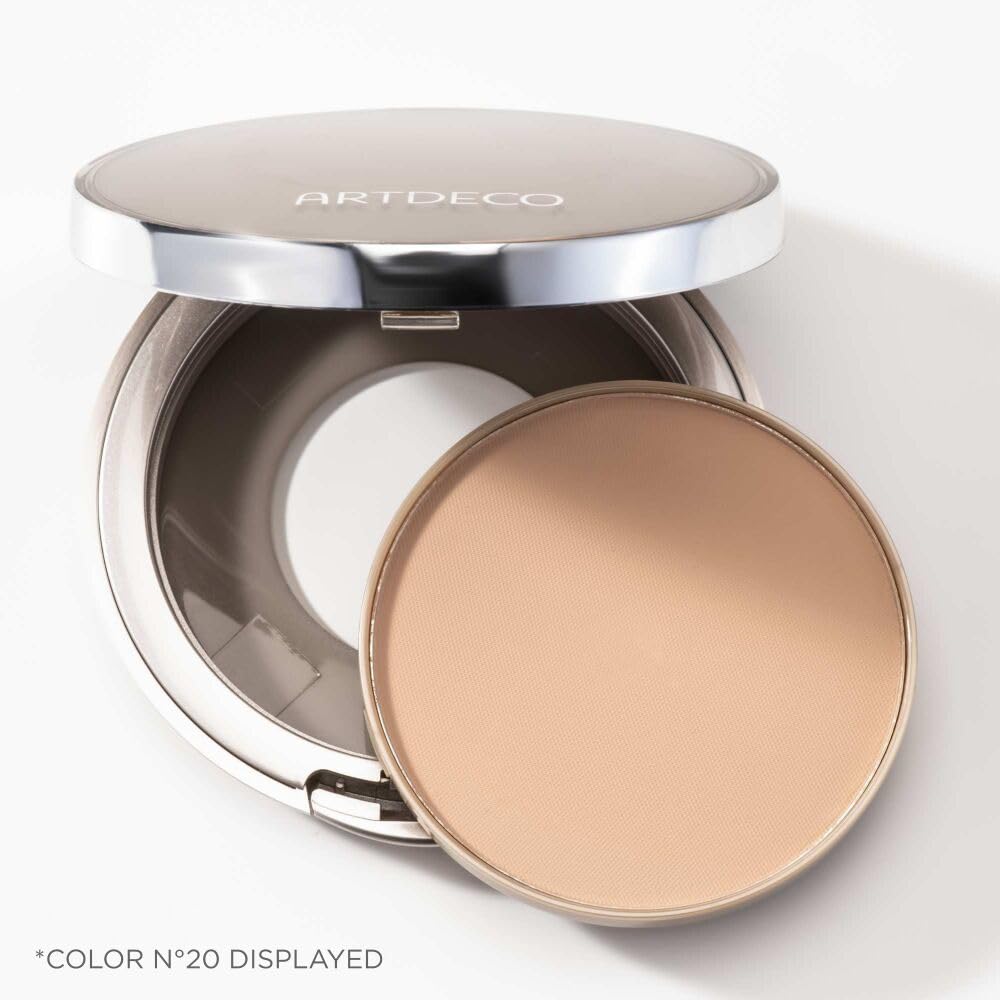 Artdeco Hydra Mineral Compact Foundation - Fresh Beige N70 - Hydrating Loose Powder Compact For A Soft Matte Finish - Good Cover