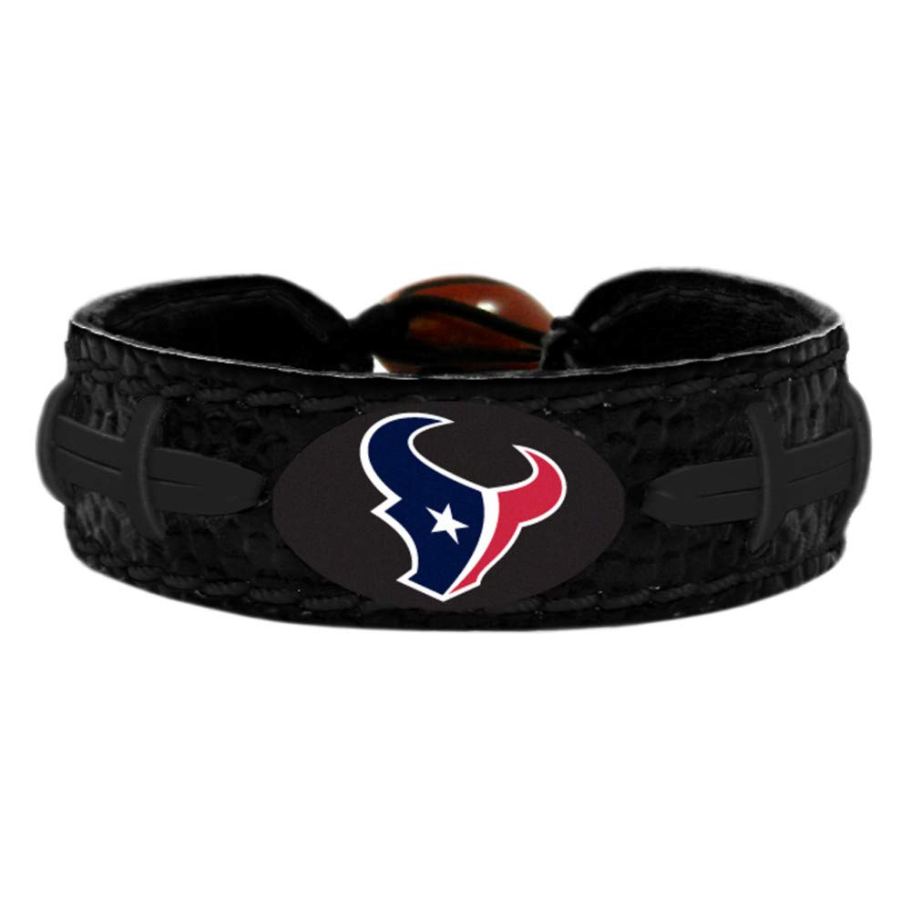 NFL Houston Texans BraceletTeam Color Tonal Black, Team Color Tonal Black, One Size
