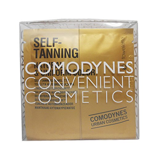 Comodynes Self Tanning Towelette Dispenser For Face And Body 30 Towelettes