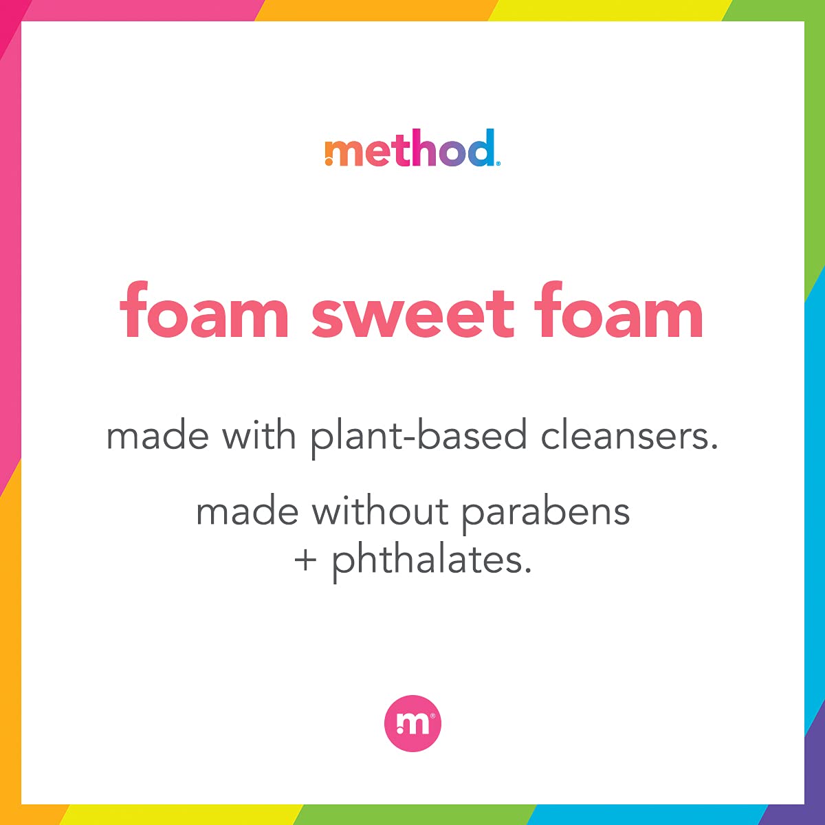 Method Foaming Hand Soap, Sweet Water, Biodegradable Formula, 10 Fl Oz (Pack Of 1)