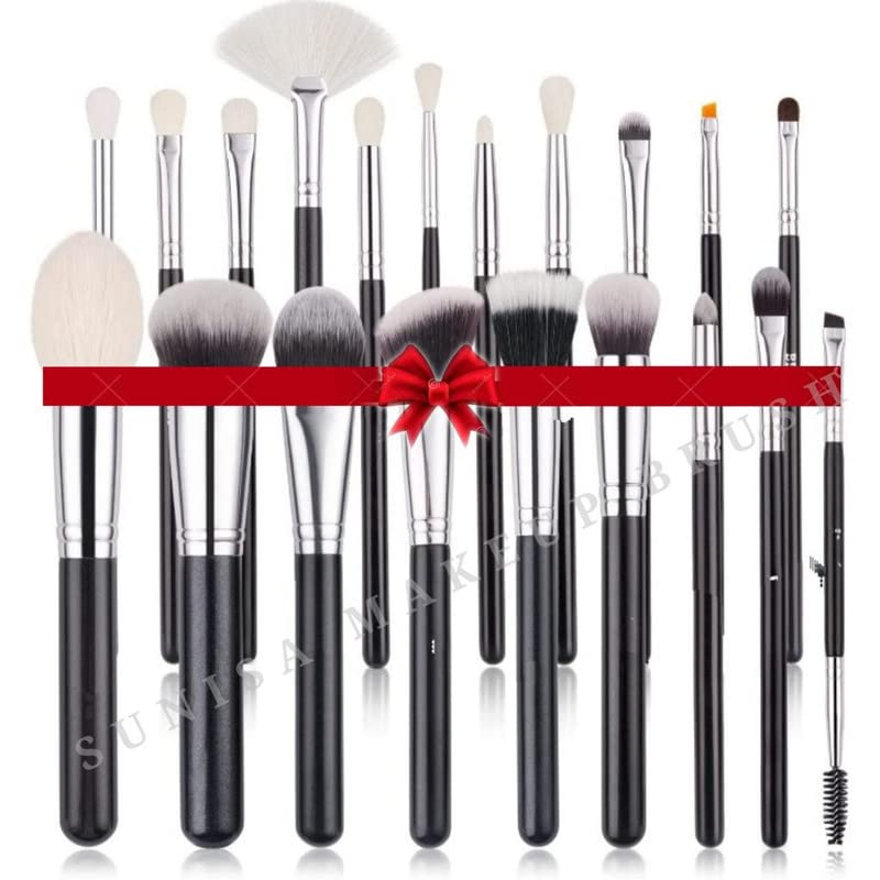 Sunisa Makeup Brush Set For Professional Make Up | Eyeshadow Blending Brushes | Foundation, Blush, Powder And Foundation Brush (