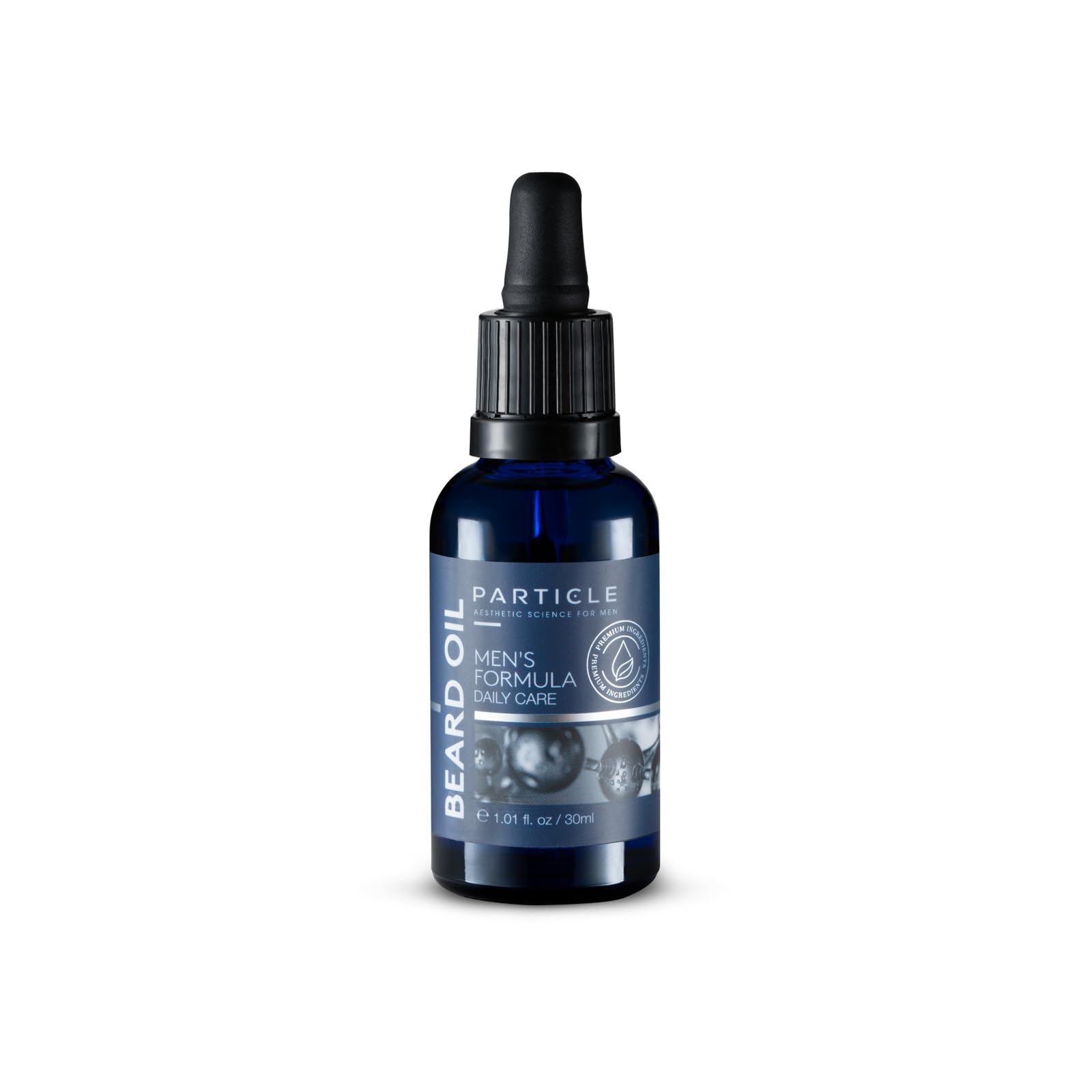 Particle Beard Oil  Soft and ItchFree Formula with 6 Natural Oils, Argan Oil to Soften, Groom and Soothe Dry Skin (1 Oz)