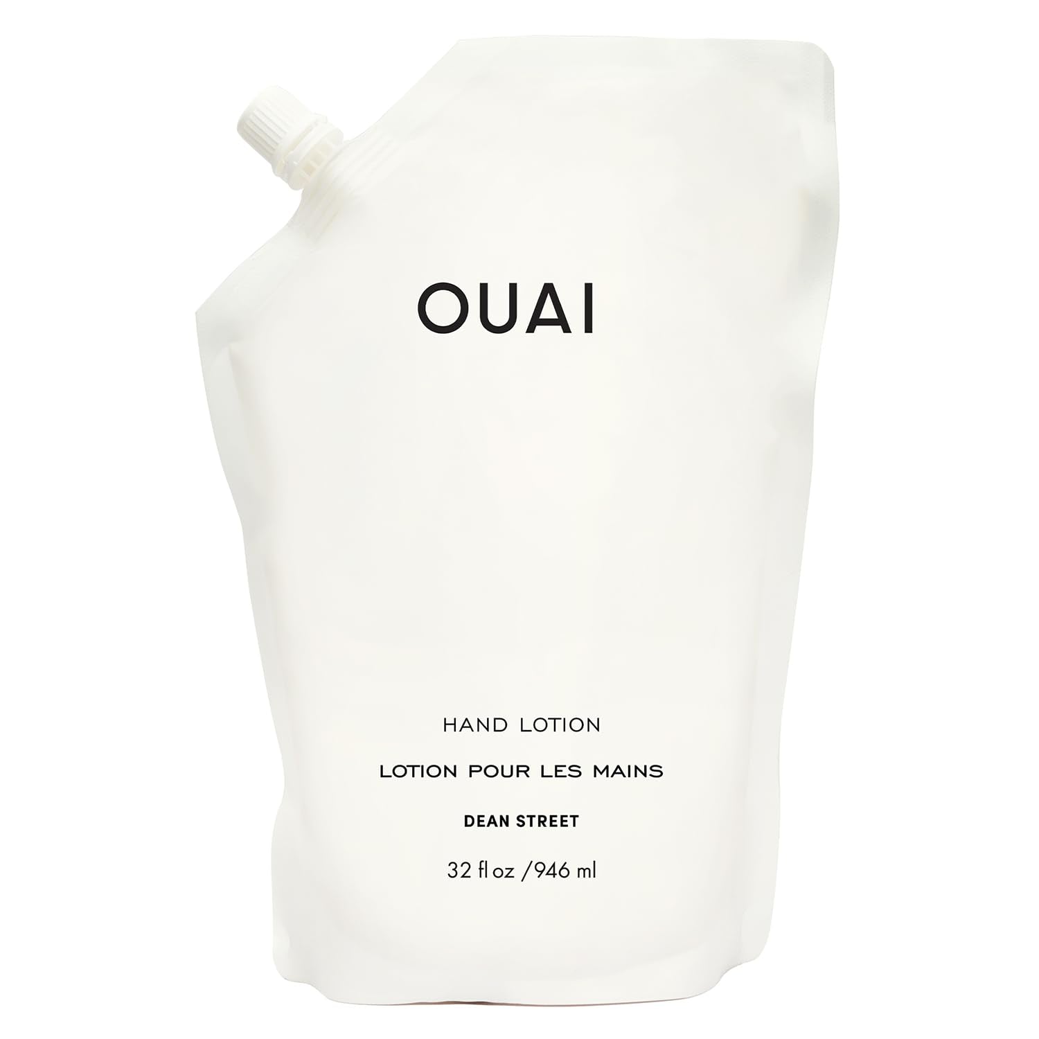 OUAI Hand Lotion Refill - Daily, Lightweight, Hydrating Lotion for Dry Skin - Made with Avocado, Rosehip and Jojoba Oil to Lock 