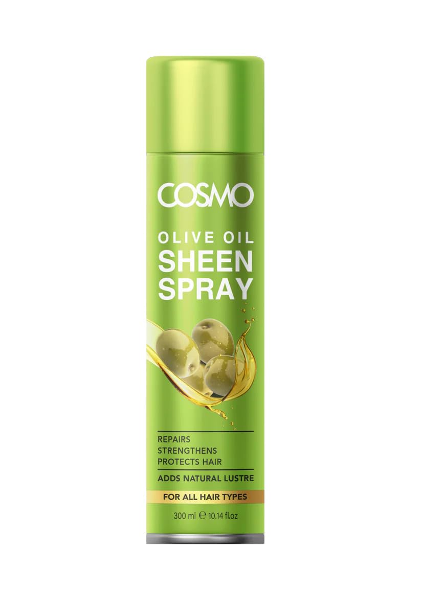 CD COSMO DESIGNS Sheen Hair Spray Lightweight, NonAerosol, Frizz Control | Damage Repair | For All Hair Types  300ml | (10.14 