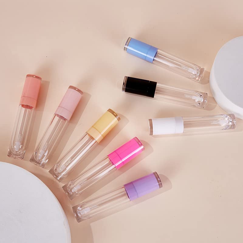 Cosidea 26 Pcs Refillable Empty 8Ml Lip Gloss Tubes With Clear Wand