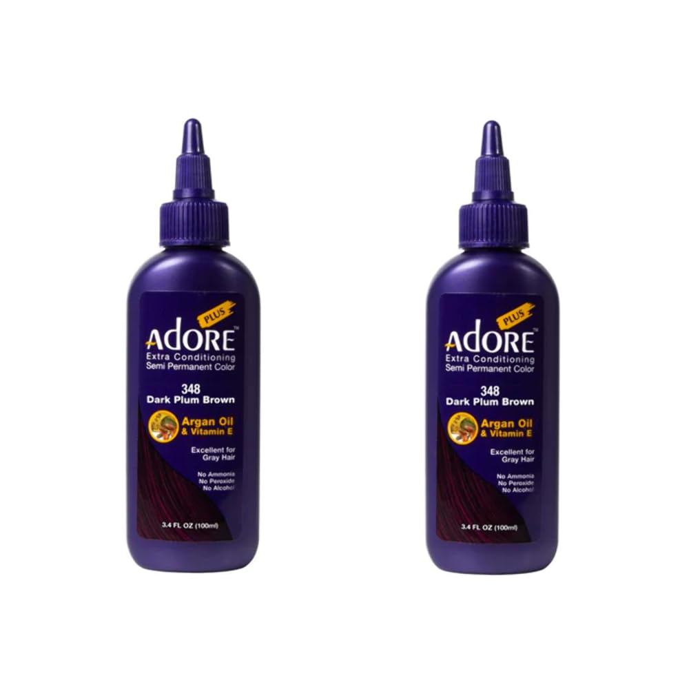Adore Plus #348 DARK PLUM BROWN 3.4 FL OZ