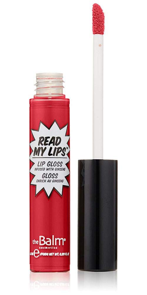 theBalm Read My Lips Lip Gloss, Hubba Hubba!, HighlyPigmented, Ultra Moisturizing