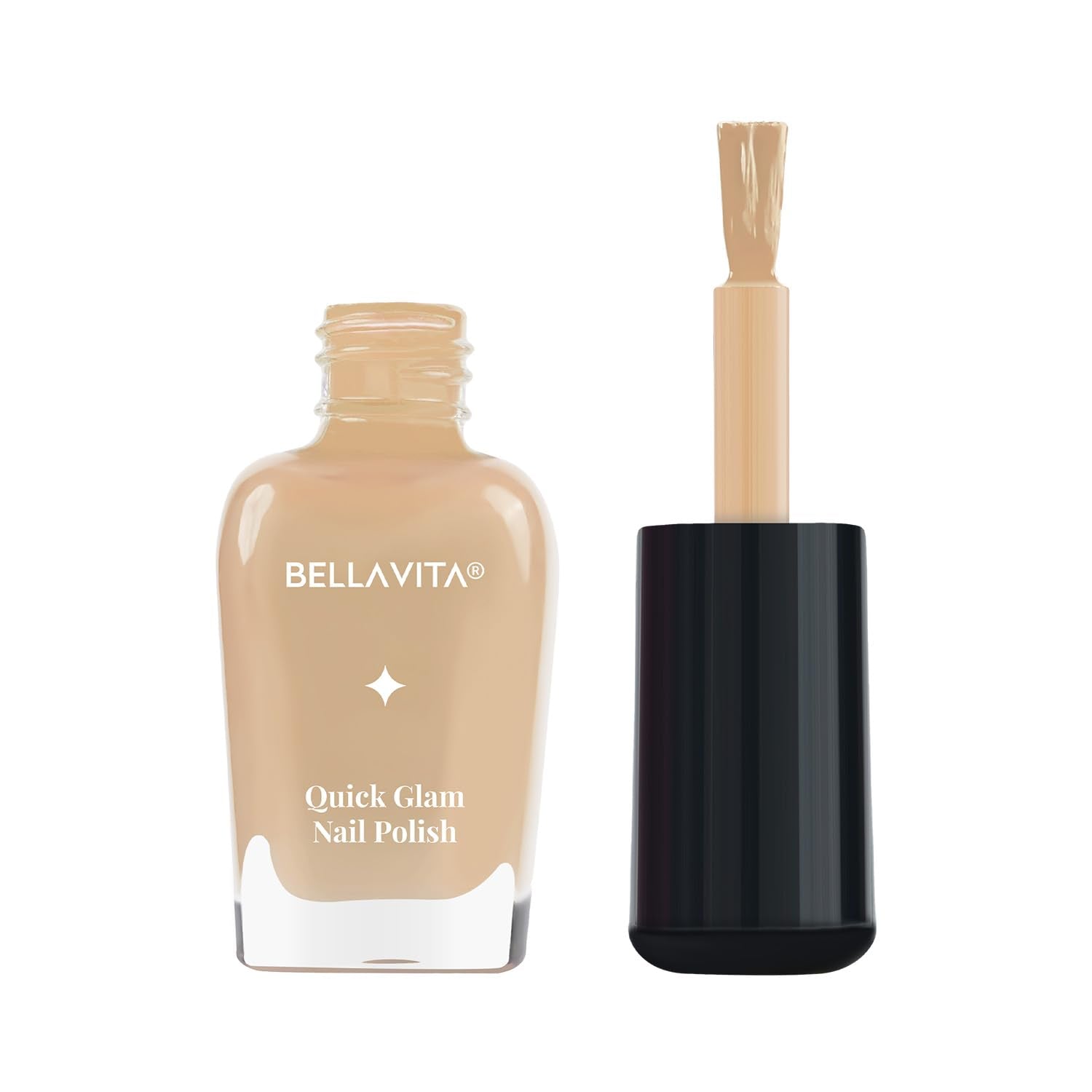 Bellavita Nail Polish | Vibrant Color Lustrous Shine Long Lasting | Chip Free Fast Dry Formula | Smooth Application| Brick Wall 
