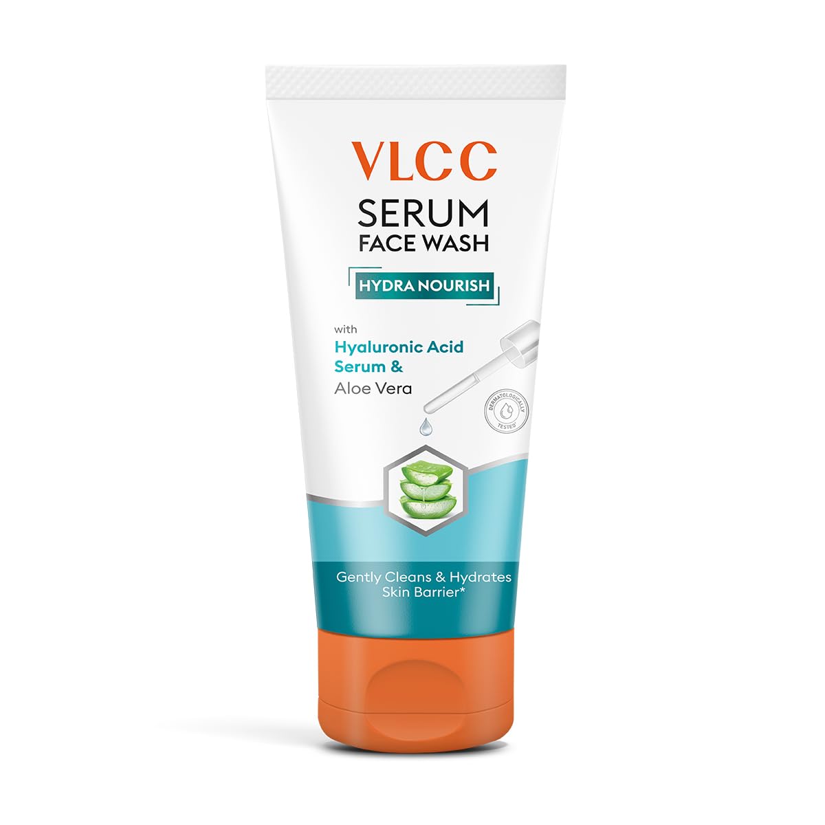 Vlcc Serum Facewash  50Ml | With Hyaluronic Acid Serum To Softens And Nourishes Skin & Aloe Vera For Gentle Cleansing & Strengt