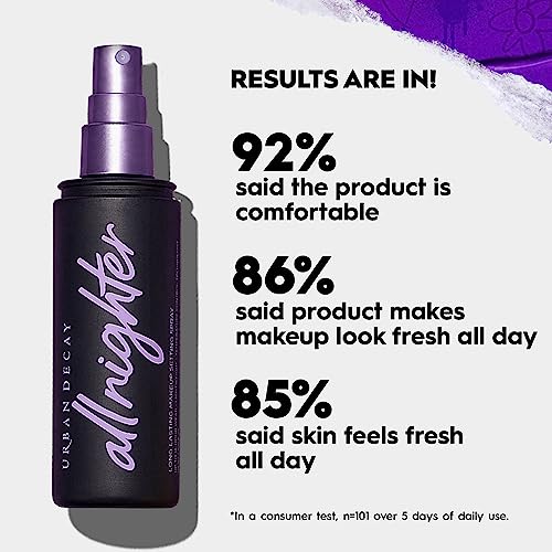 Urban Decay All Nighter Long-Lasting Makeup Setting Spray - Award-Winning Makeup Finishing Spray - Lasts Up To 16 Hours - Oil-Fr