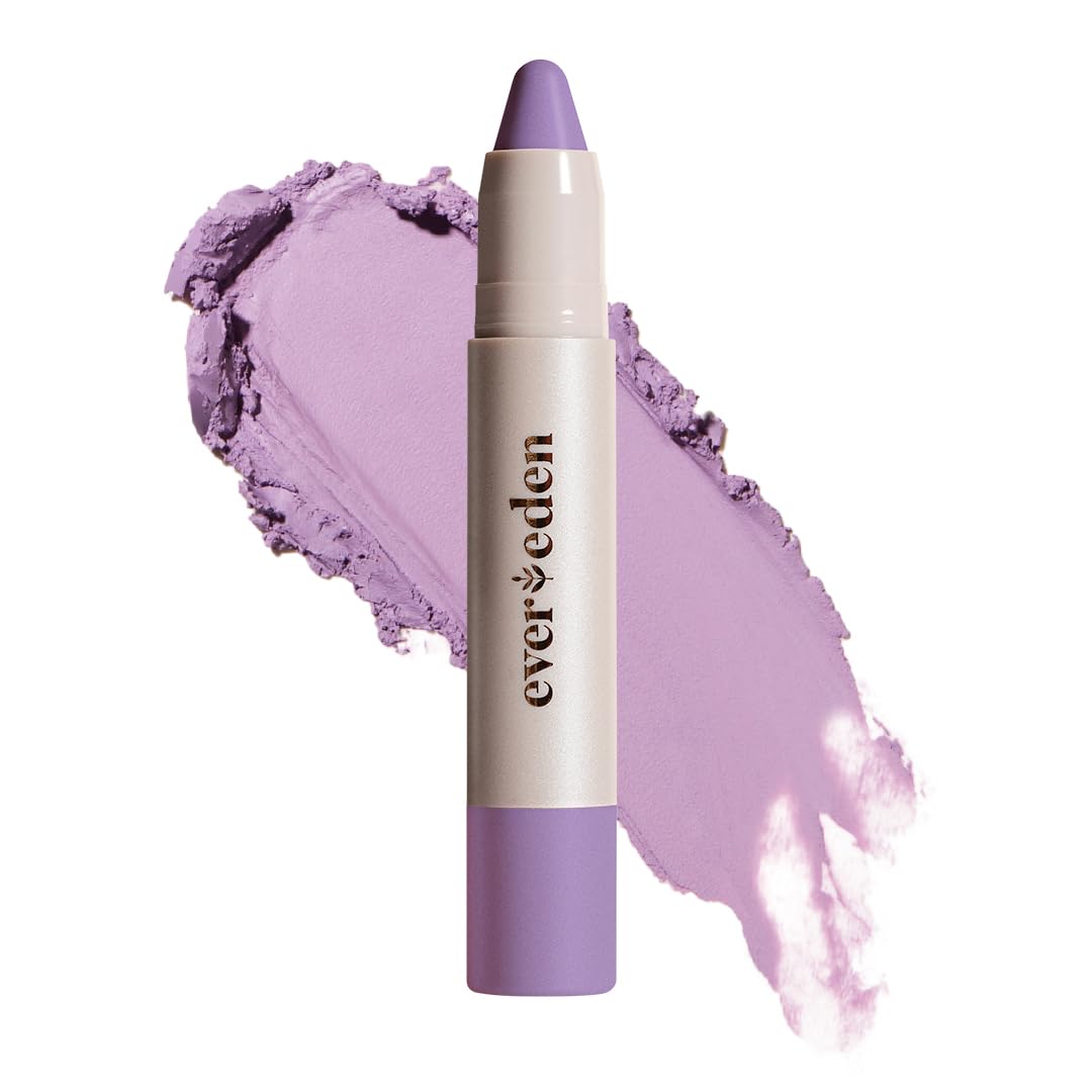 Evereden Kids Fantasy Face Crayon: Little Lilac - Non Toxic Kids Makeup & Multi-Purpose Face, Eye, & Lip Crayon - Clean Makeup F