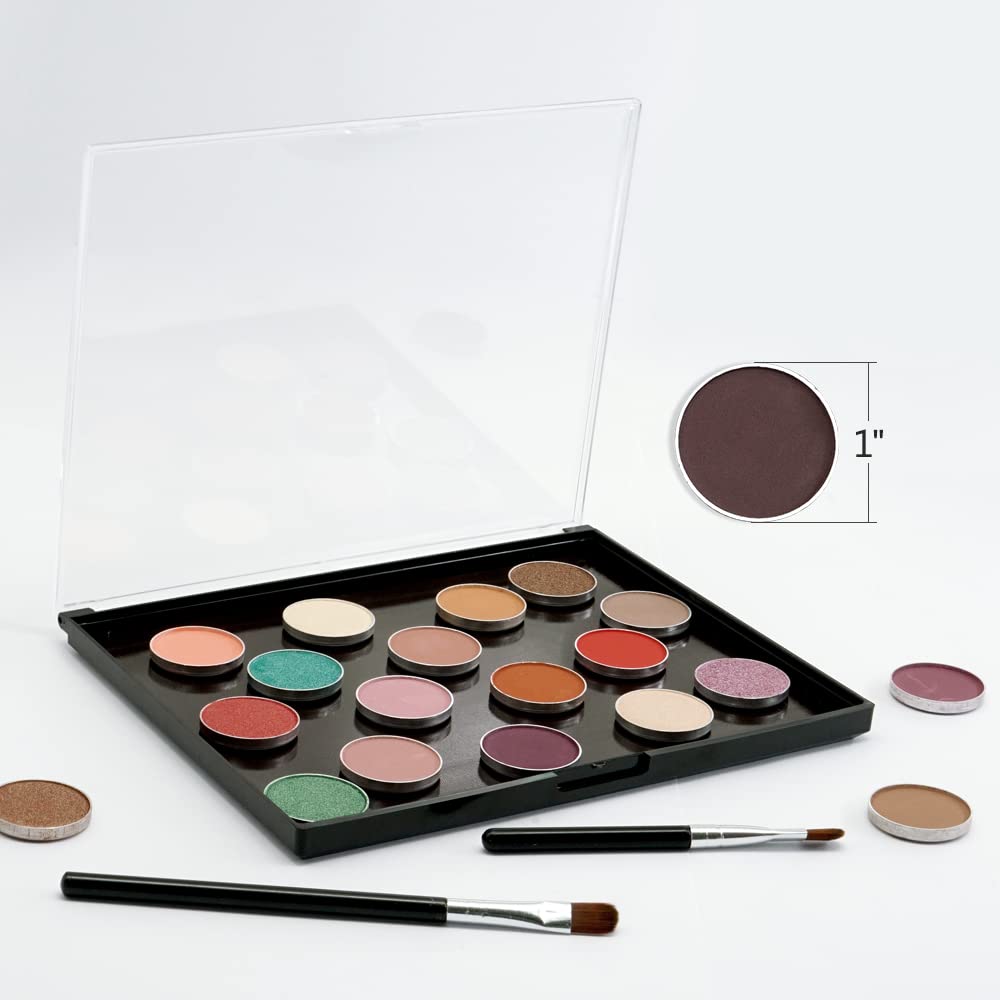 Udtip Empty Eyeshadow Magnetic Cosmetic Makeup Case Refillable Container Eye Diy Pans Light Weight Palette 7.28'' X5.7''