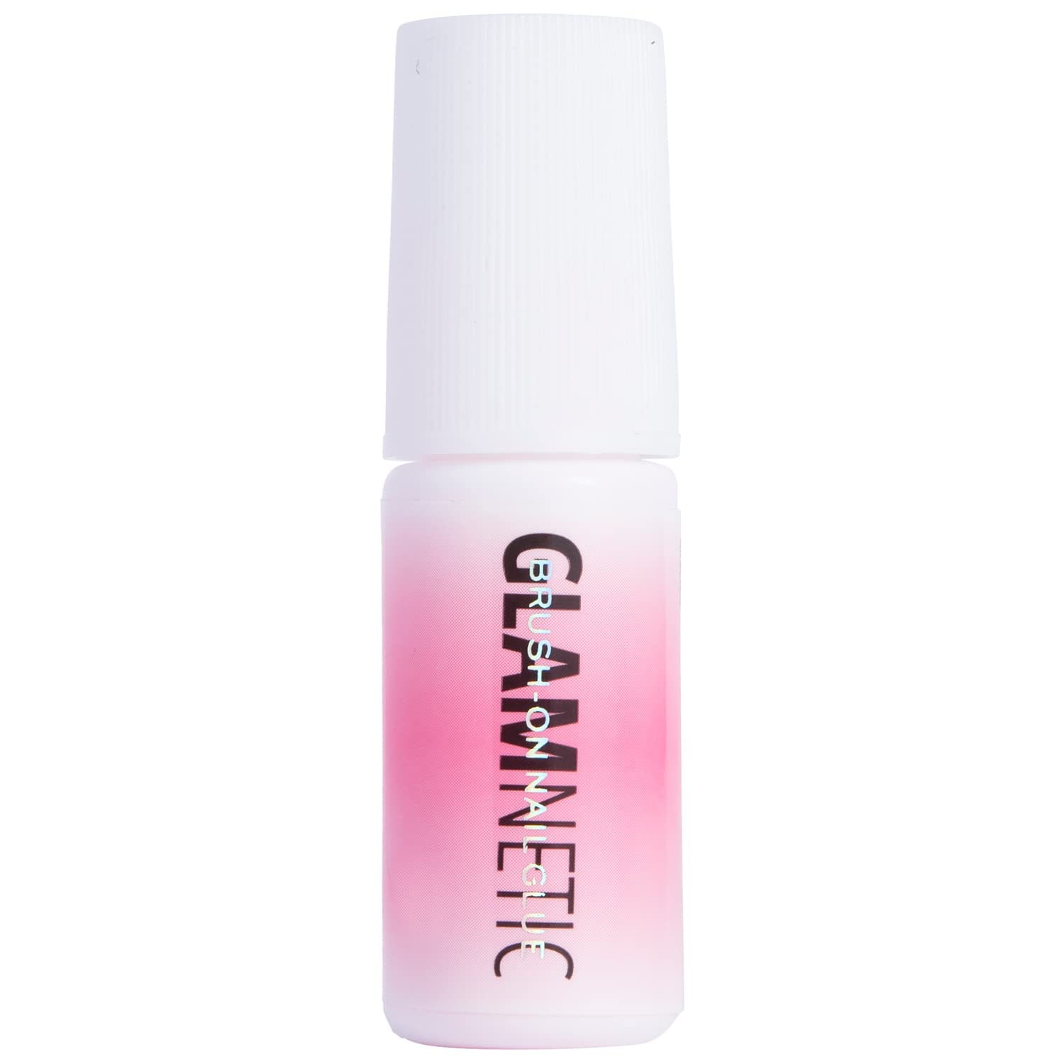 Glamnetic Super Strong Brush On Nail Glue  Brush Tip Applicator, Mess Free, Travel Friendly, Vegan  Durable & Long-Lasting  .24