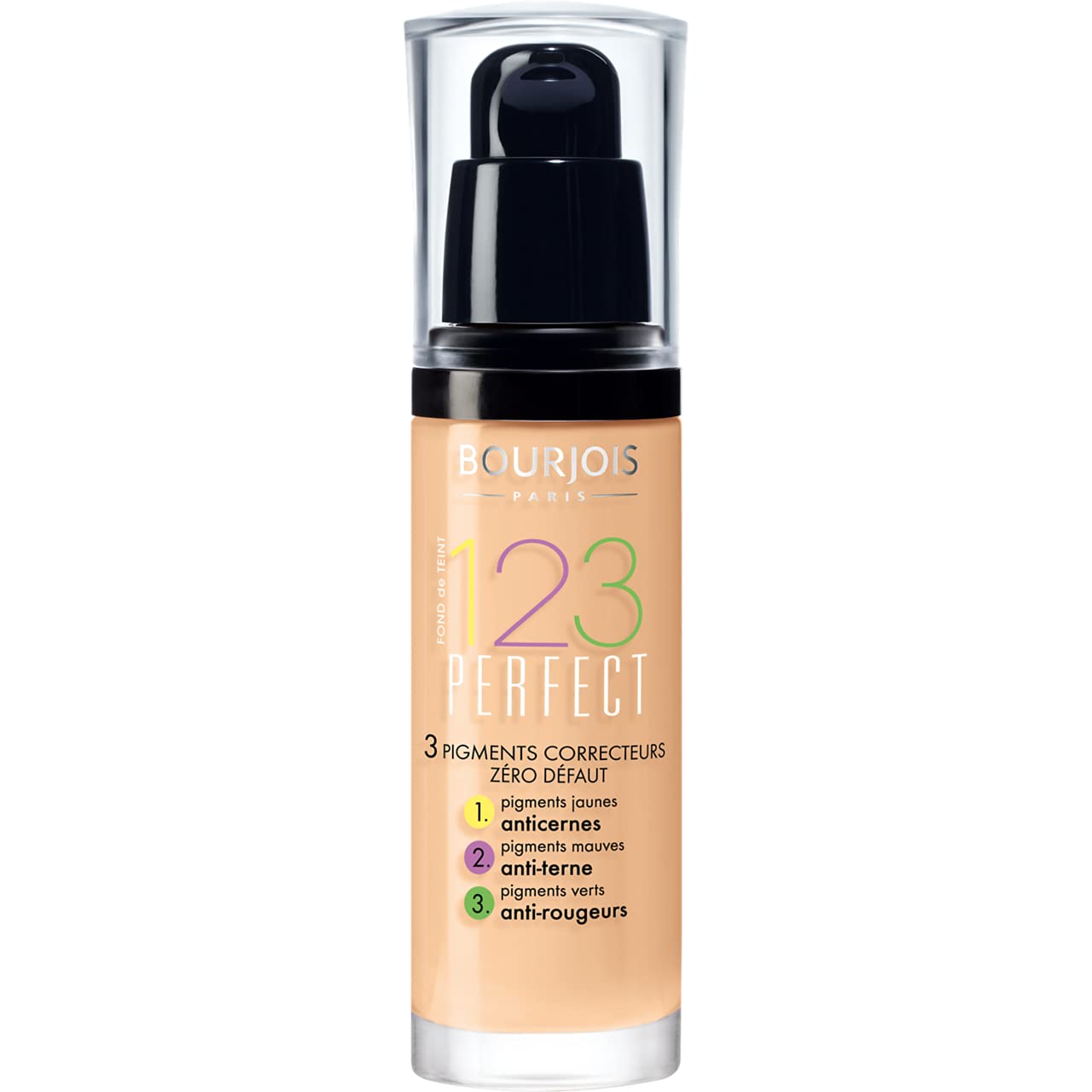 Bourjois Fond de Teint 123 Perfect Foundation for Women, # 54 Beige, 1 Ounce