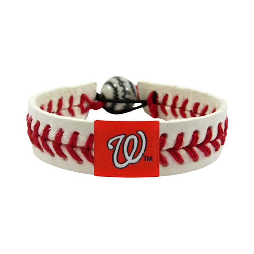 MLB Washington Nationals Classic Baseball Bracelet