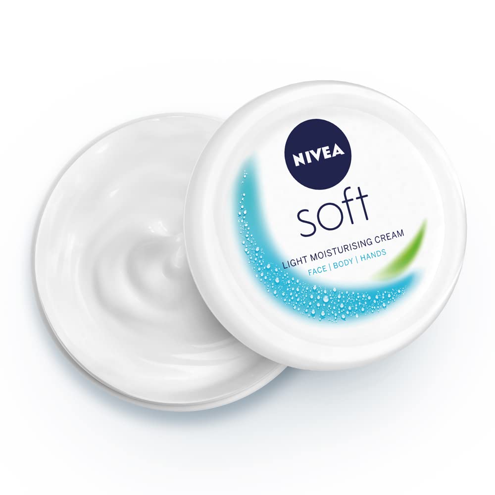 Nivea Cream, Soft Light Moisturiser With Vitamin E, 500 Ml
