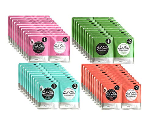 Avry Gel Ohh Spa Pedicure Footbath - Gel Oh - 40Pk Combo2 - Combo Pack 10 Of Each Fragrance - 40 Total!!!