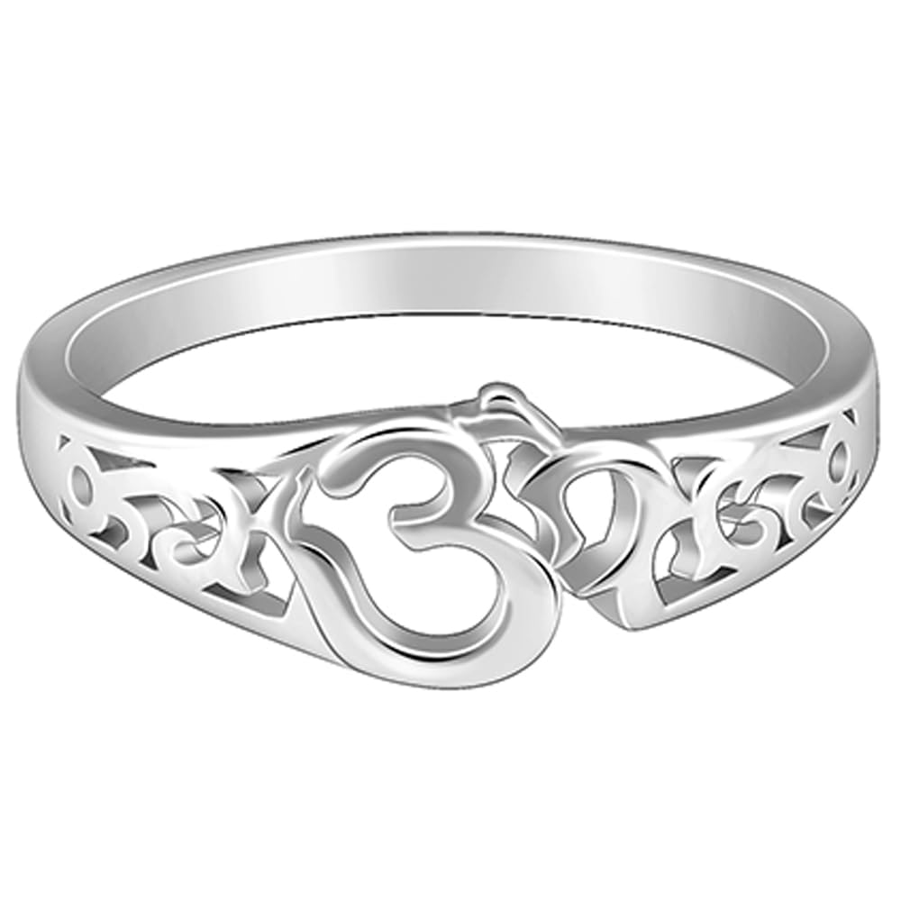 Giva 925 Silver Aura Ring For Him,Fixed Size,Indian  17 | Gifts For Mens And Boys| With Certificate Of Authenticity And 925 Sta