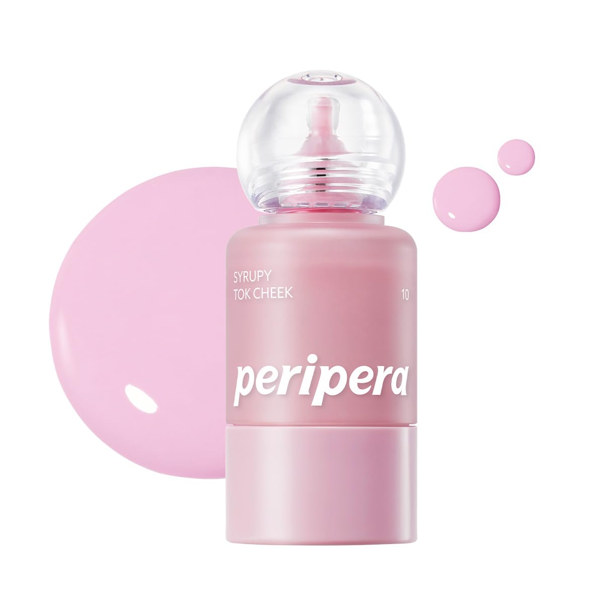 PERIPERA SYRUPY TOK CHEEK Liquid Blush| Dewy Finish with LongLasting Hydration, Buildable & Blendable Color, Natural Glow for C