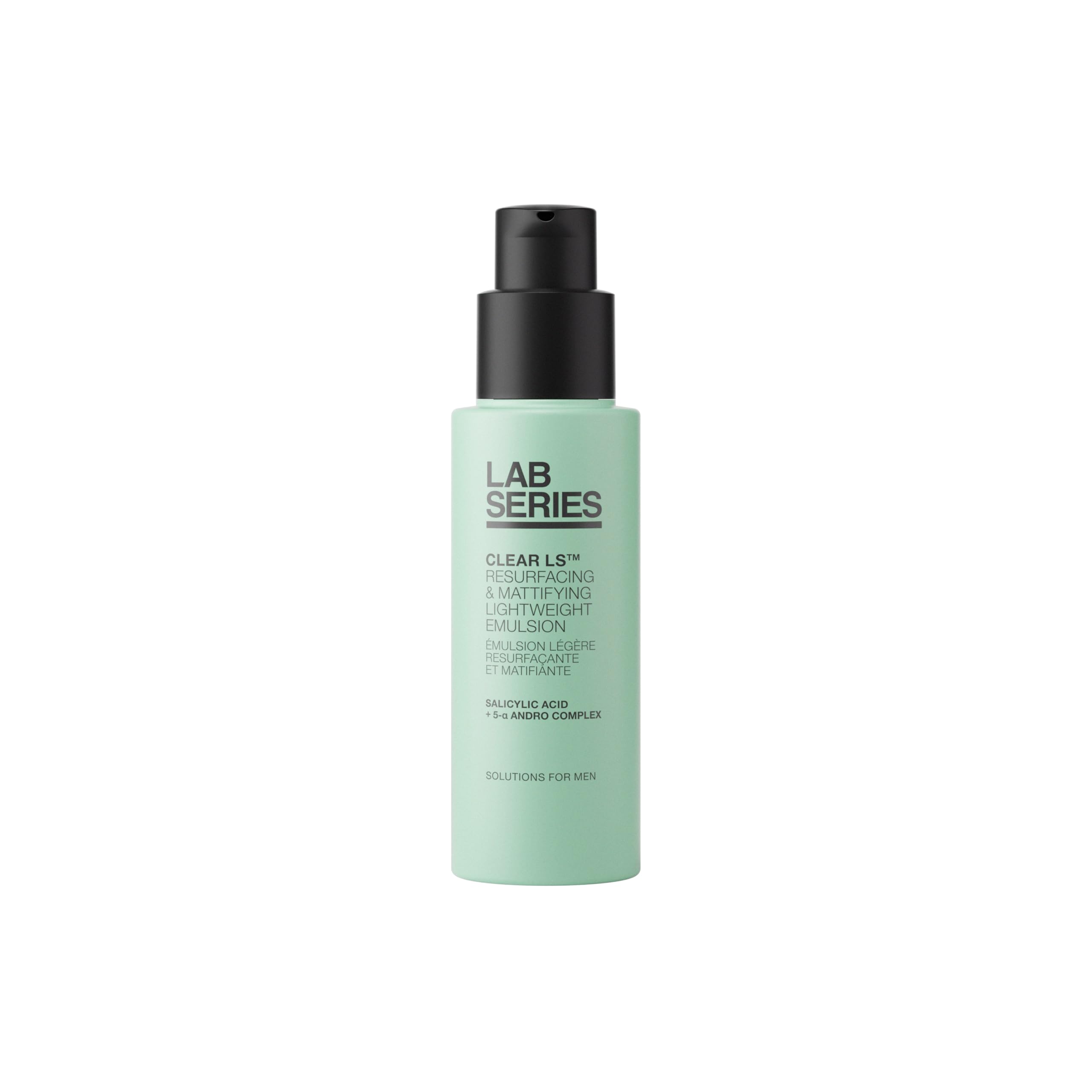 Lab Series Clear LS Mattifying Lightweight Moisturizer with Salicylic Acid | Men's Face Emulsion Suitable for Acne Prone Skin, 1