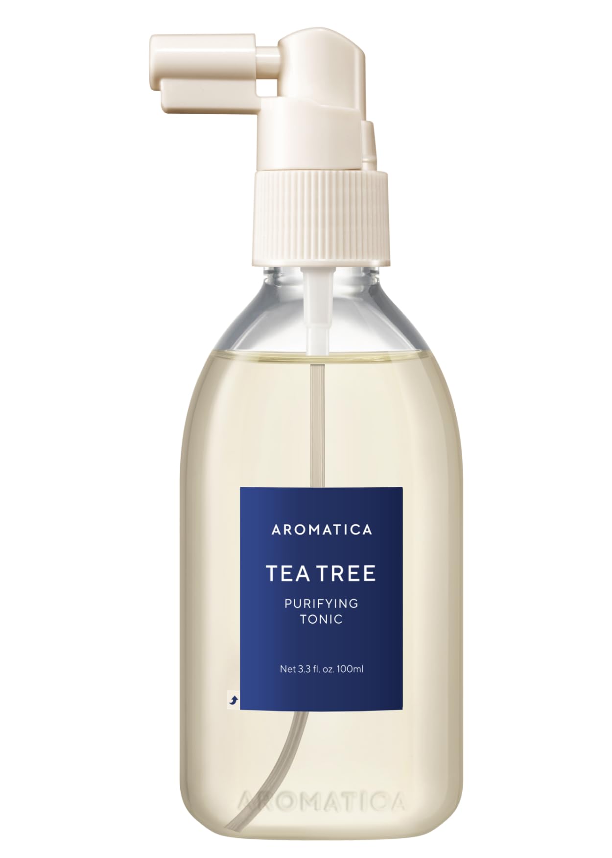 AROMATICA Tea Tree Purifying Tonic 3.38oz, Paraben, Silicone, Sulfate Free | Vegan | Soothing & Cooling Tonic for Your Scalp | H