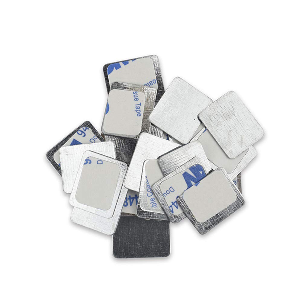 Tuoking 50Pcs Square Metal Stickers For Eyeshadow Magnetic Makeup Palette