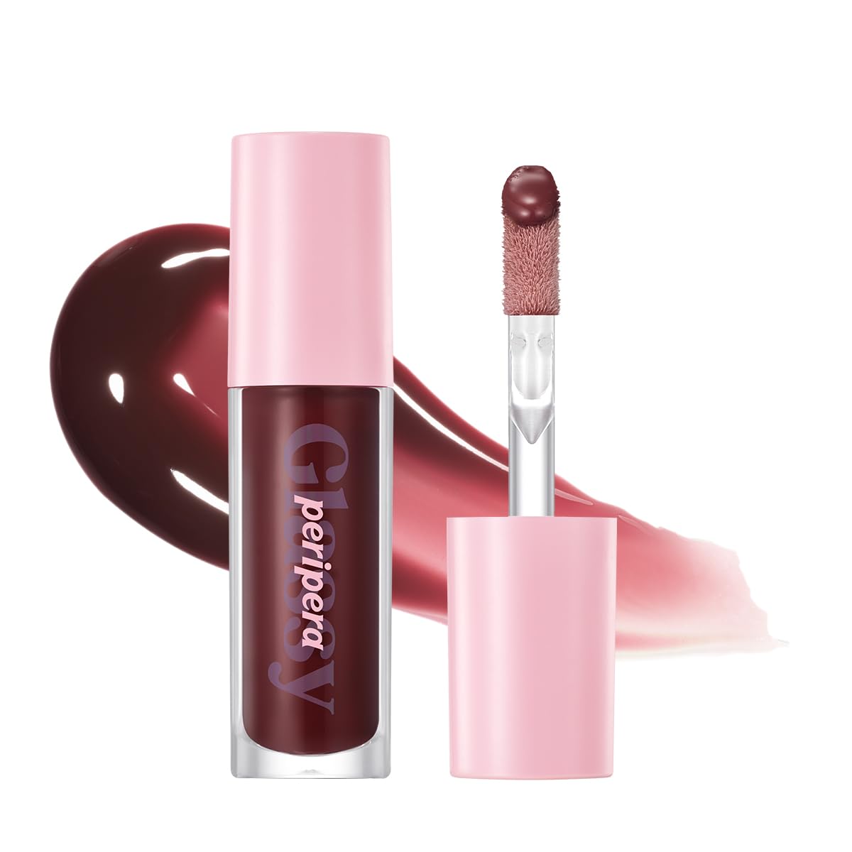 Peripera Ink Glasting Lip Gloss  Non-Sticky, High-Shine, 4Xl Wand For Easy Application, Comfortable, Plumping, Fuller-Looking Li