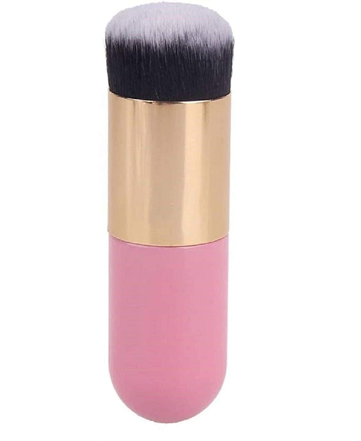 Sunisa Mini Pink Foundation Makeup Brush For Womens And Girls  (Pack Of 1)
