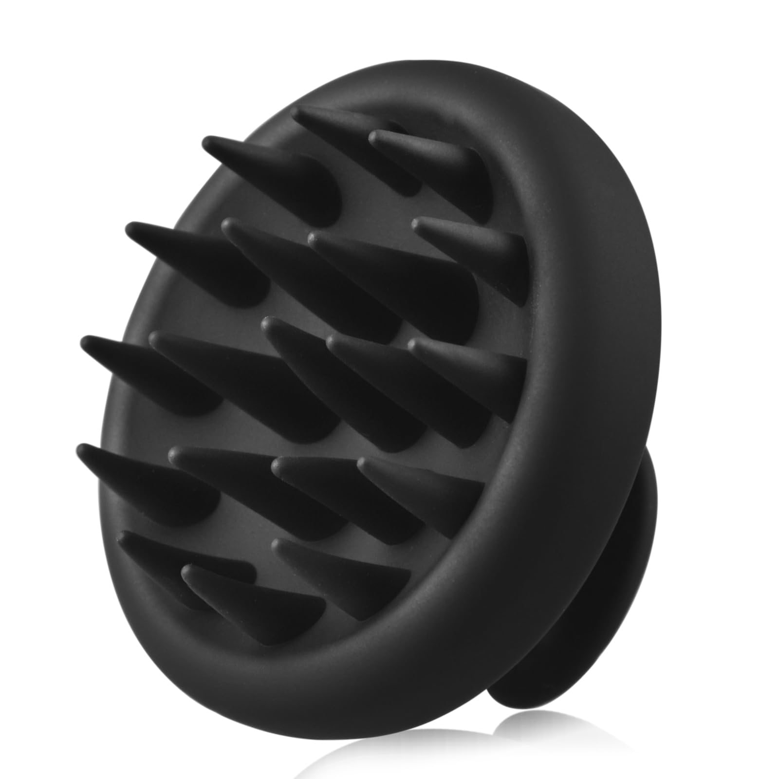 BEAUTLOHAS. Silicone Scalp Massager Hair Scrubber Brush, Silicone Scalp Scrubber with Soft Bristles for Wet Dry Hair, Silicone H