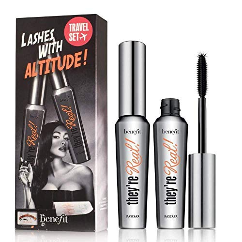 Benefit Cosmetics Theyre Real Beyond Mascara Duo Set Black, 0.3 Ounce