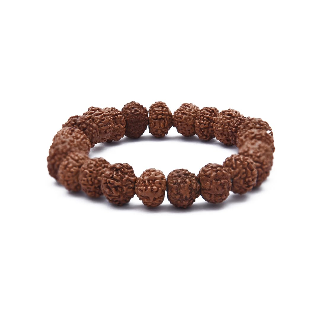 Astrotalk 7 Mukhi Rudraksha Bracelet | Powerful Shield of Positivity & Growth | Natural original Rudraksha Beads | Astrology Uni