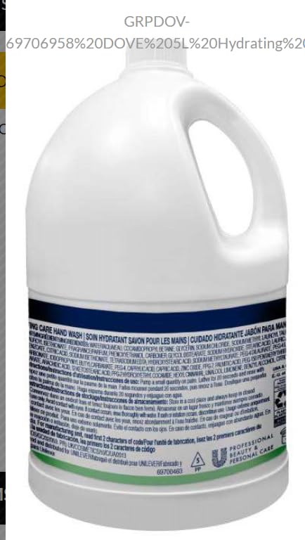 Dove 5Liter Pro Hand Wash Deep Nourishing