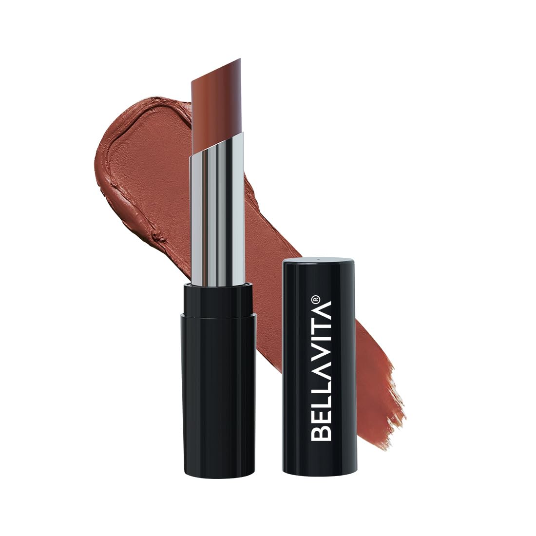 Bellavita Comfort Matte Priming Lipstick, Intense Colour, Creamy Matte Finish, Intense Moisturisation, Smooth Glide, Advance Col