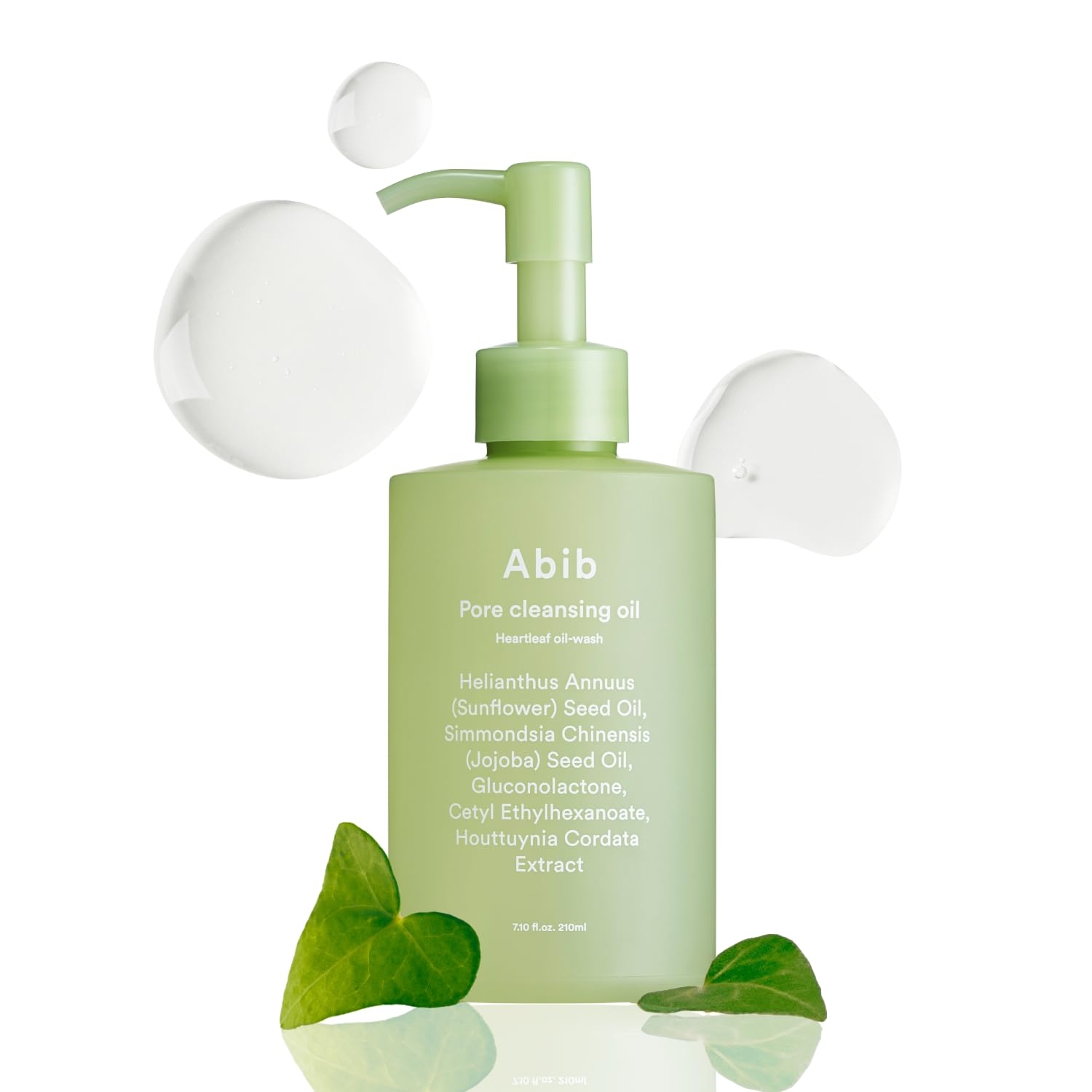 Abib Pore Cleansing Oil Heartleaf Oil-Wash 7.10 Fl Oz / 210Ml I Gentle Cleansing Oil For Sensitive Skin, Mild Cleanser, Blackhea