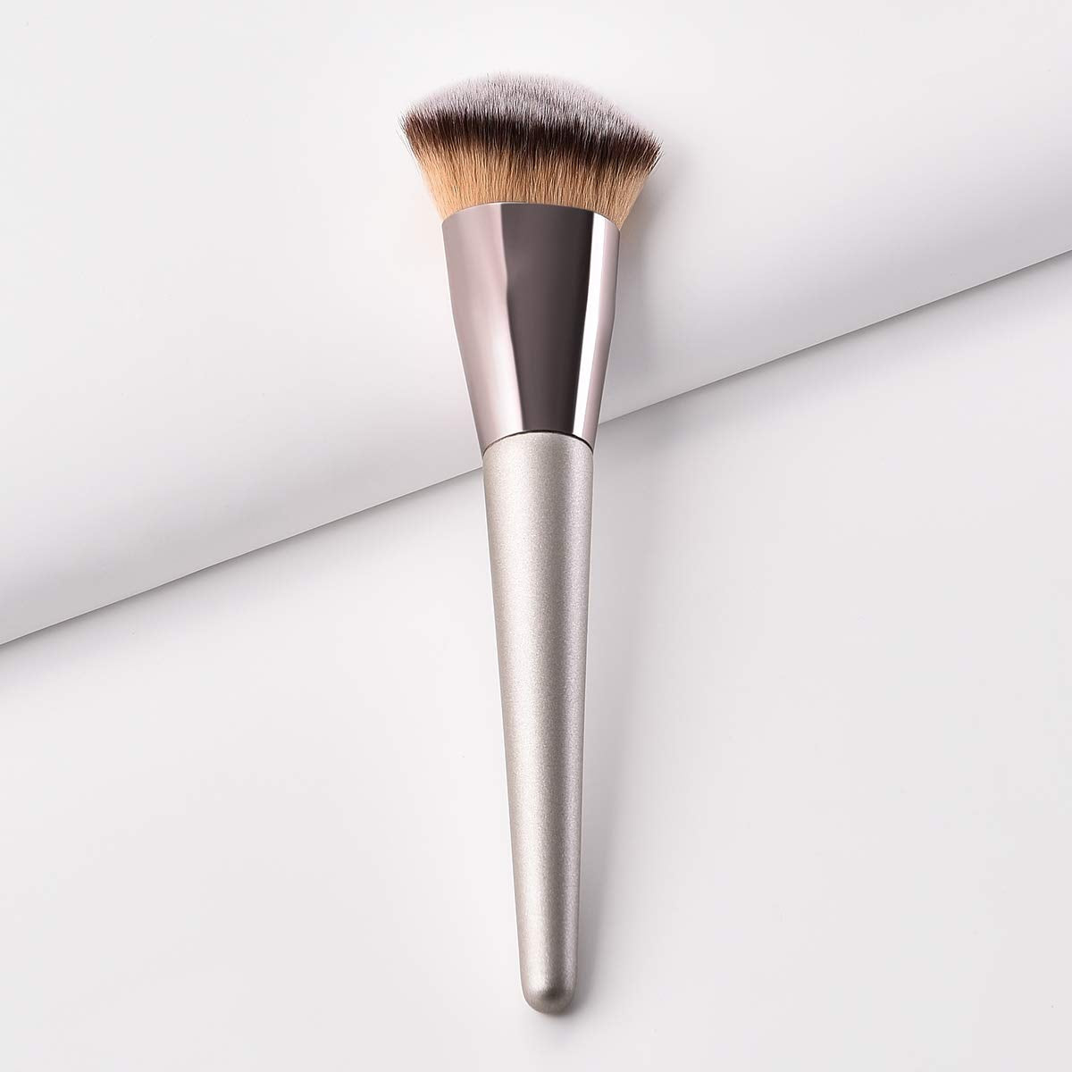 Vvs 1Pcs Professional Makeup Brush Set, Premium Synthetic Foundation Brush Blending Powder Tapered Kabuki Liquid Foundation Make