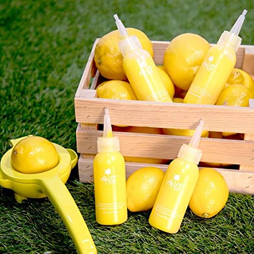 SPLAT - Lemon Drop, Semi-Permanent Hair Color (Yellow) Complete Kit with Bleach & Gloves