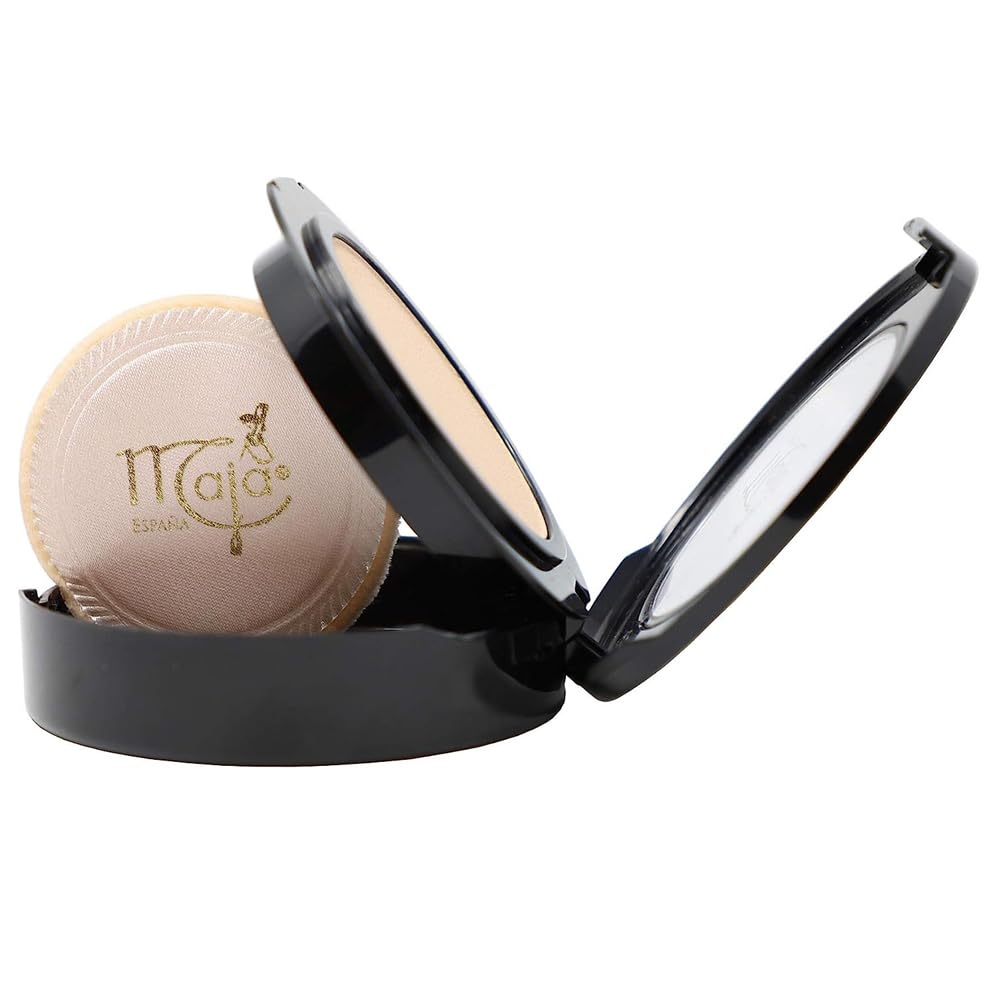 Maja Compact Cream Powder, 0.53 Ounce, Arabesco - Lightweight Finish, Ideal for All Skin Types
