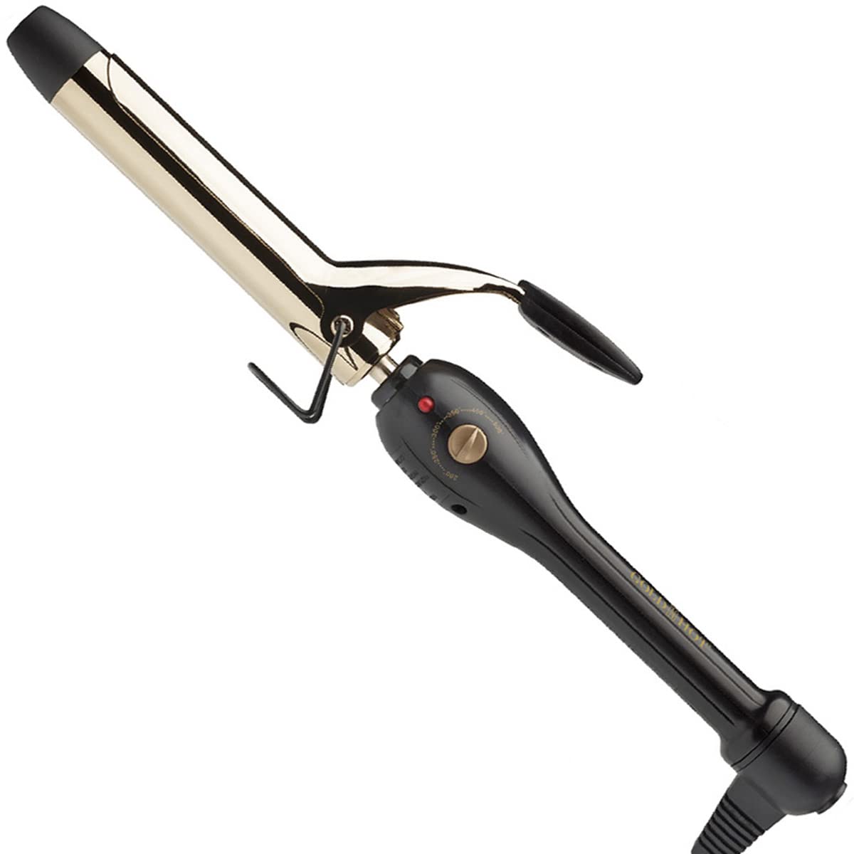 Gold N Hot Professional Spring-Grip Curling Iron, 1 Inch