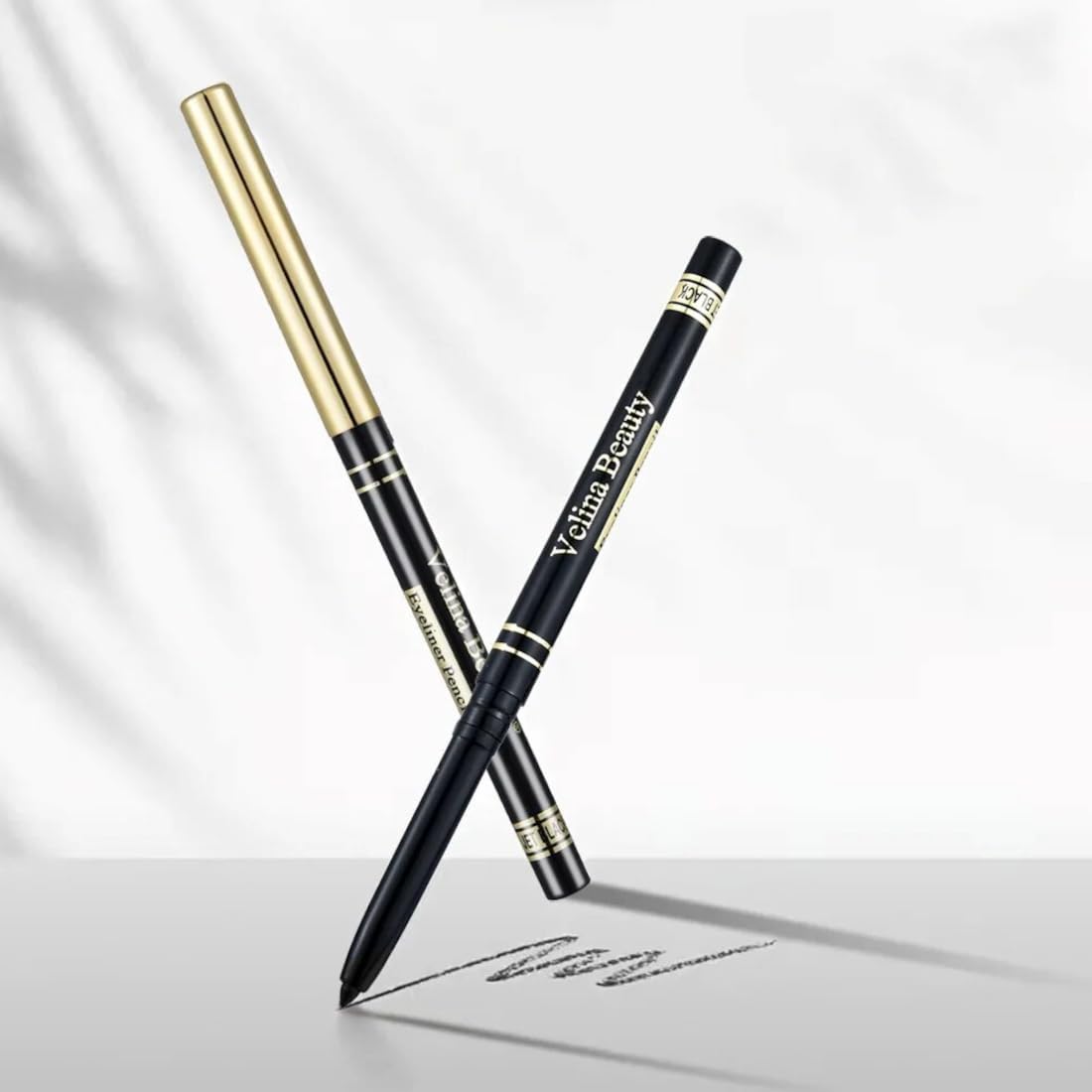 Vars ; London Auto Rotating Black Kohl Kajal Eyeliner | Intense Color | Waterproof | Smudgeproof | Longlasting
