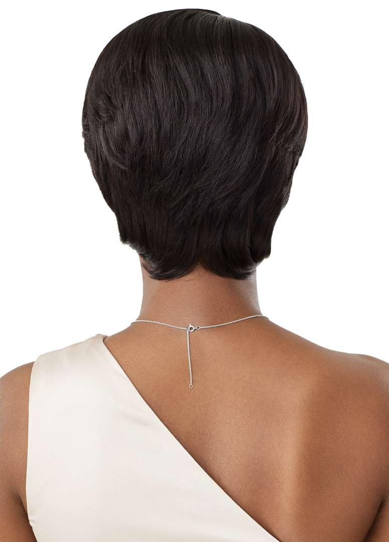 Outre Duby Diamond Lace Part Wig - Human Hair - Dottie (CHESTNUT BROWN)
