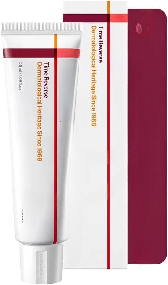 1Pack, Time Reverse Korean Face Cream 1.69 Fl Oz  Fast Absorbing Anti Aging Moisturizer With Centella Asiatica & Collagen, Hydr