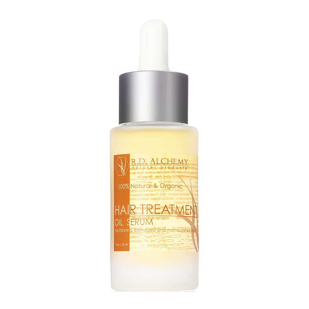 100% Natural & Organic Hair Treatment Oil. Natural Treatment for Hair Loss, Dry/Itchy Scalp & Split Ends. Includes Organic Oils 